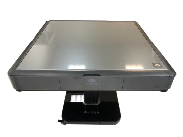 MJ-MINI360 松乐可折叠式 旋翼过山车 超薄 电动麻将桌 Automatic Mahjong Table Gray Color. Utral-Thin Roller Coast Folding Style with No-Numberes Chinese Style Tiles