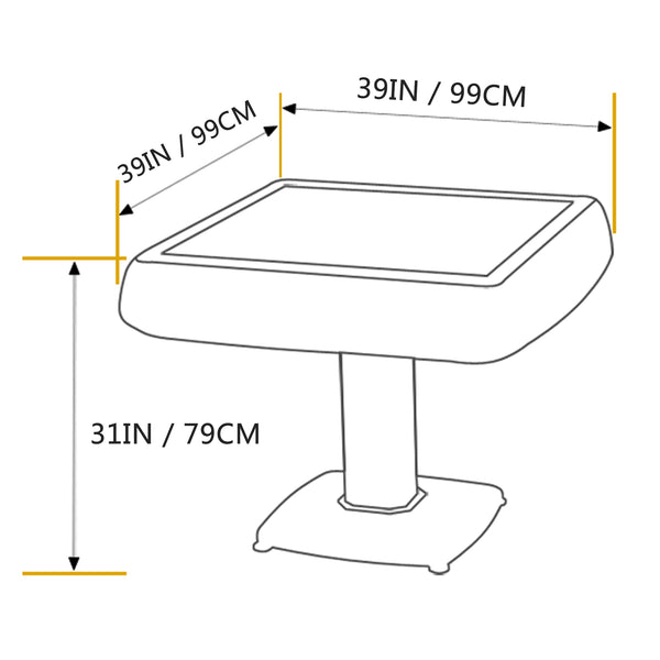 MJ-MINI360 松乐可折叠式 旋翼过山车 超薄 电动麻将桌 Automatic Mahjong Table Gray Color. Utral-Thin Roller Coast Folding Style with No-Numberes Chinese Style Tiles