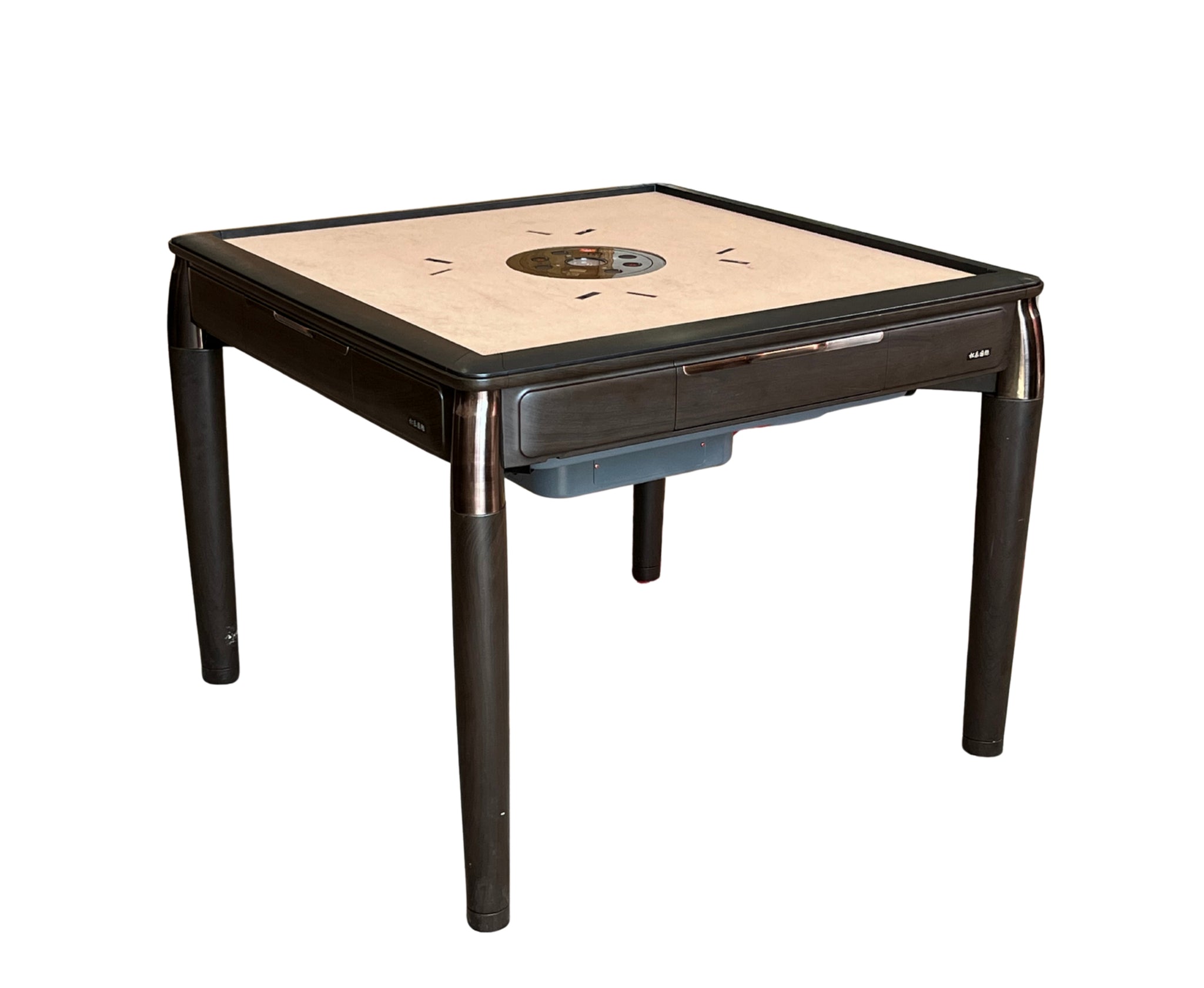MJ-L600 Roller Costater Style 4-Legged Dining Table Design