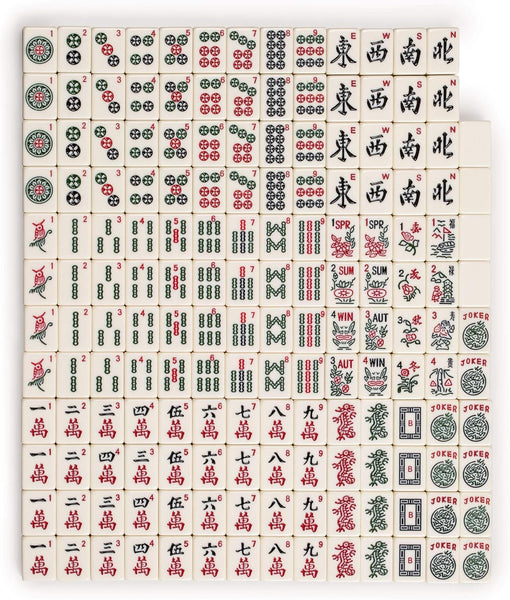 Skyline Elite 30 Premium Automatic Mahjong Table – American Mah Jong Edition, 30mm Numbered Magnetic Tiles, Black Glass Cover, Light Blue Glass Frame, Folding Design with Wooden Racks & Pushers