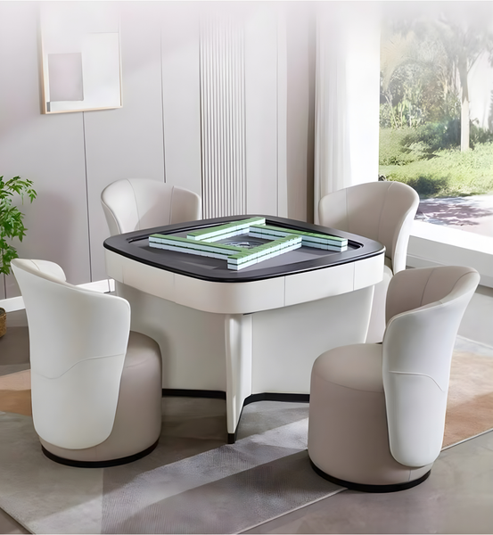 Flamingo Agate Gray – Home Design Collection Lux Automatic Mahjong Table