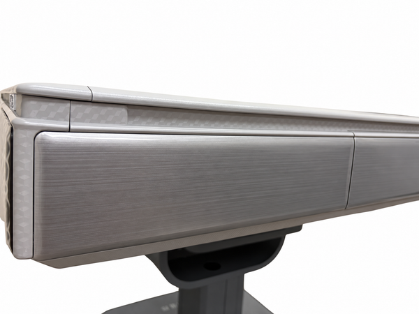 MJ-MINI360 松乐可折叠式 旋翼过山车 超薄 电动麻将桌 Automatic Mahjong Table Gray Color. Utral-Thin Roller Coast Folding Style with No-Numberes Chinese Style Tiles