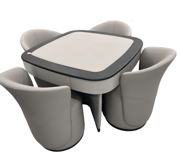 Flamingo Agate Gray – Home Design Collection Lux Automatic Mahjong Table