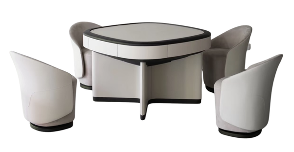 Flamingo Agate Gray – Home Design Collection Lux Automatic Mahjong Table