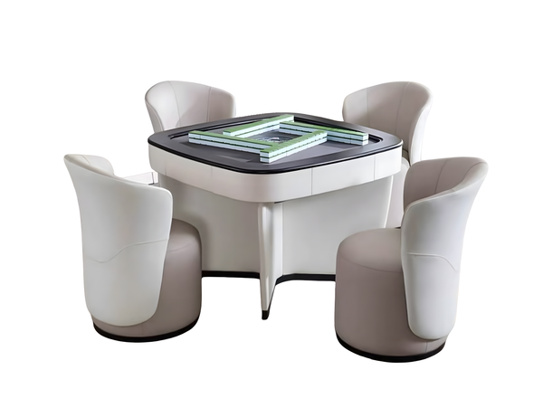 Flamingo Agate Gray – Home Design Collection Lux Automatic Mahjong Table