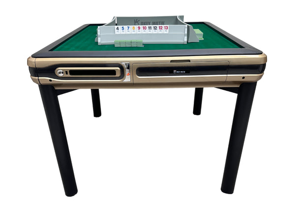 Automatic Rummy Table Coffee Color 4-Legs Dining Table Style 106 Tiles Okey