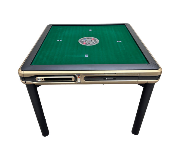 Automatic Rummy Table Coffee Color 4-Legs Dining Table Style 106 Tiles Okey