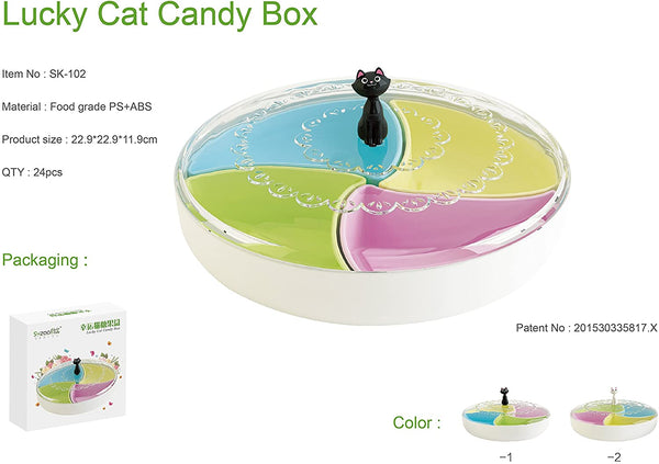 Candy Box Durable Plastic Bright Color Kitchen Organizer