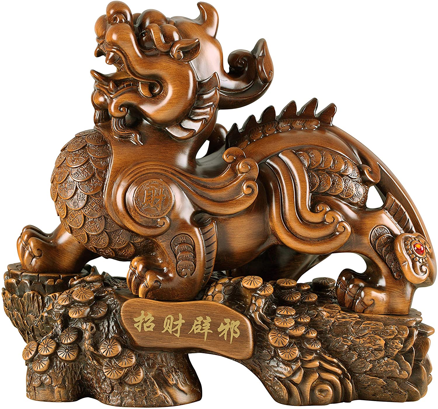Chinese Pixiu/Pi Yao 貔貅 Resin Figurines Statue